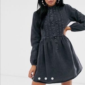 Black Denim Dress